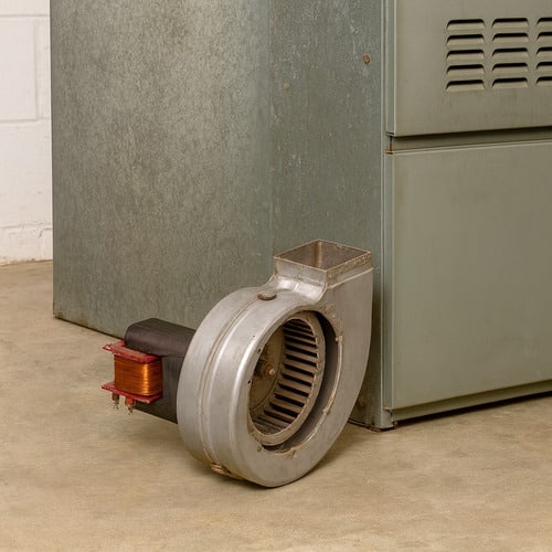 old inducer motor