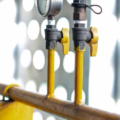 A gas valve for industrial gas gauge