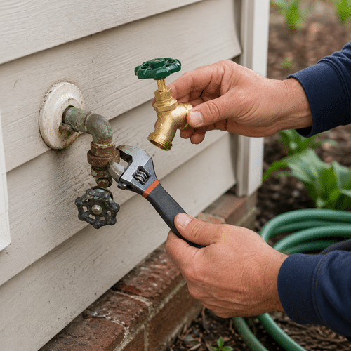 hose bib replacment