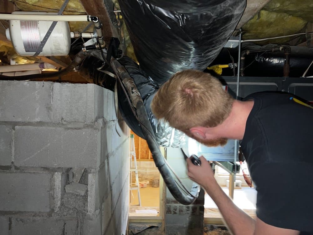 replacing ductwork